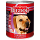 Влажный корм для собак БигДог (BigDog), Говядина с рубцом, 850г