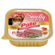 Влажный корм для собак СмоллиДог патэ (Smolly dog pate), Телятина с языком, 100г